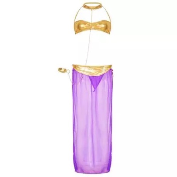 Star Wars Princess Leia Cosplay Costume Lingerie - Picture 4 of 11